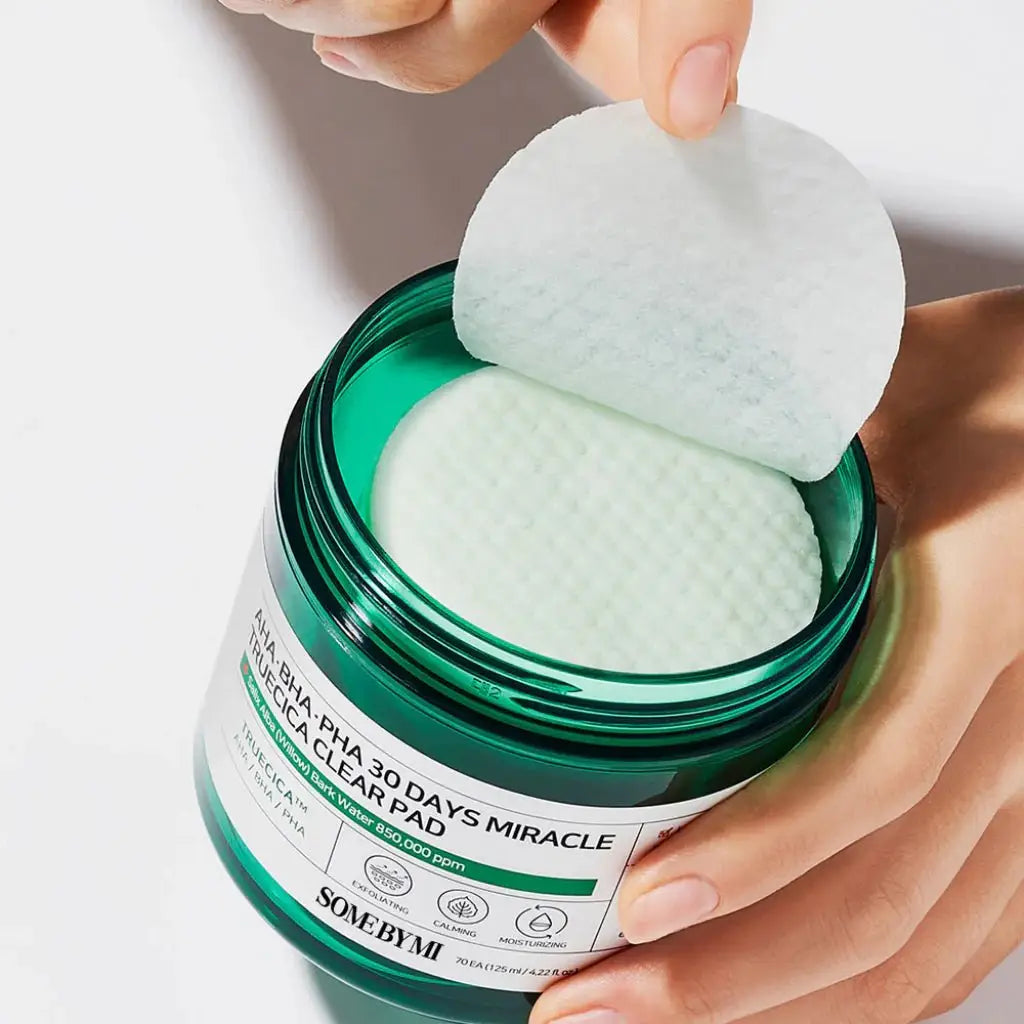 Some by Mi AHA BHA PHA Miracle Clear Pad 70pcs by Some by Mi – Toner Pads