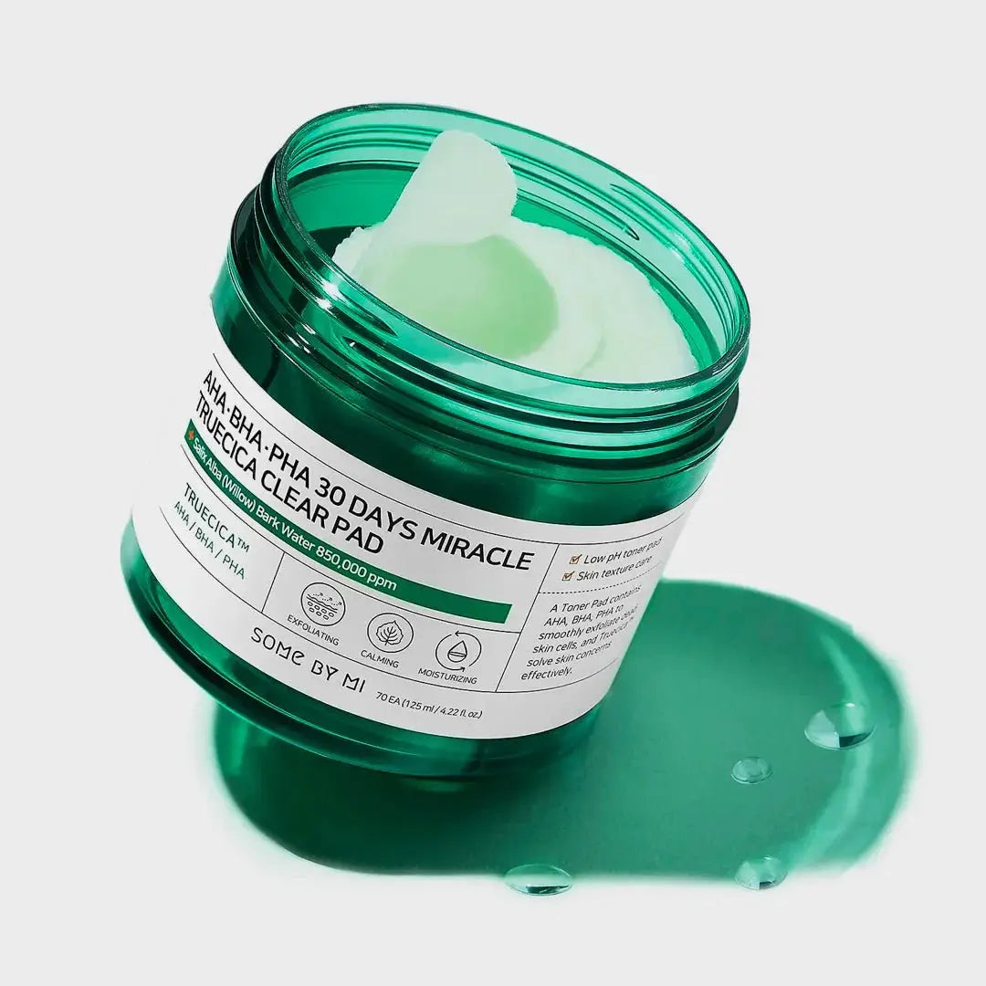 Some by Mi AHA BHA PHA Miracle Clear Pad 70pcs by Some by Mi – Toner Pads