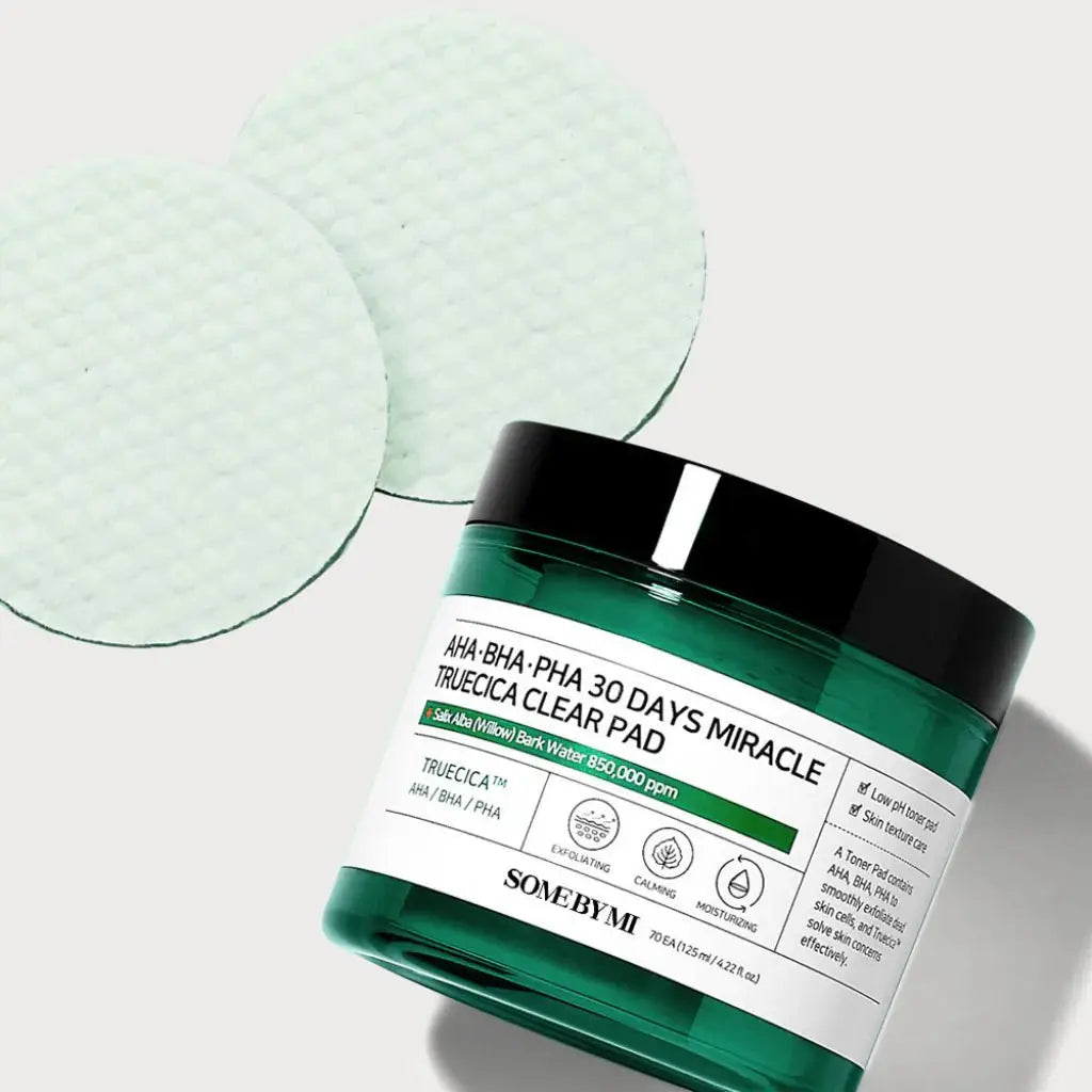 Some by Mi AHA BHA PHA Miracle Clear Pad 70pcs by Some by Mi – Toner Pads