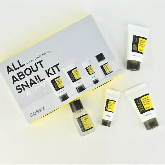 COSRX All About Snail Trial Kit (4 Items) by COSRX – Skincare Set