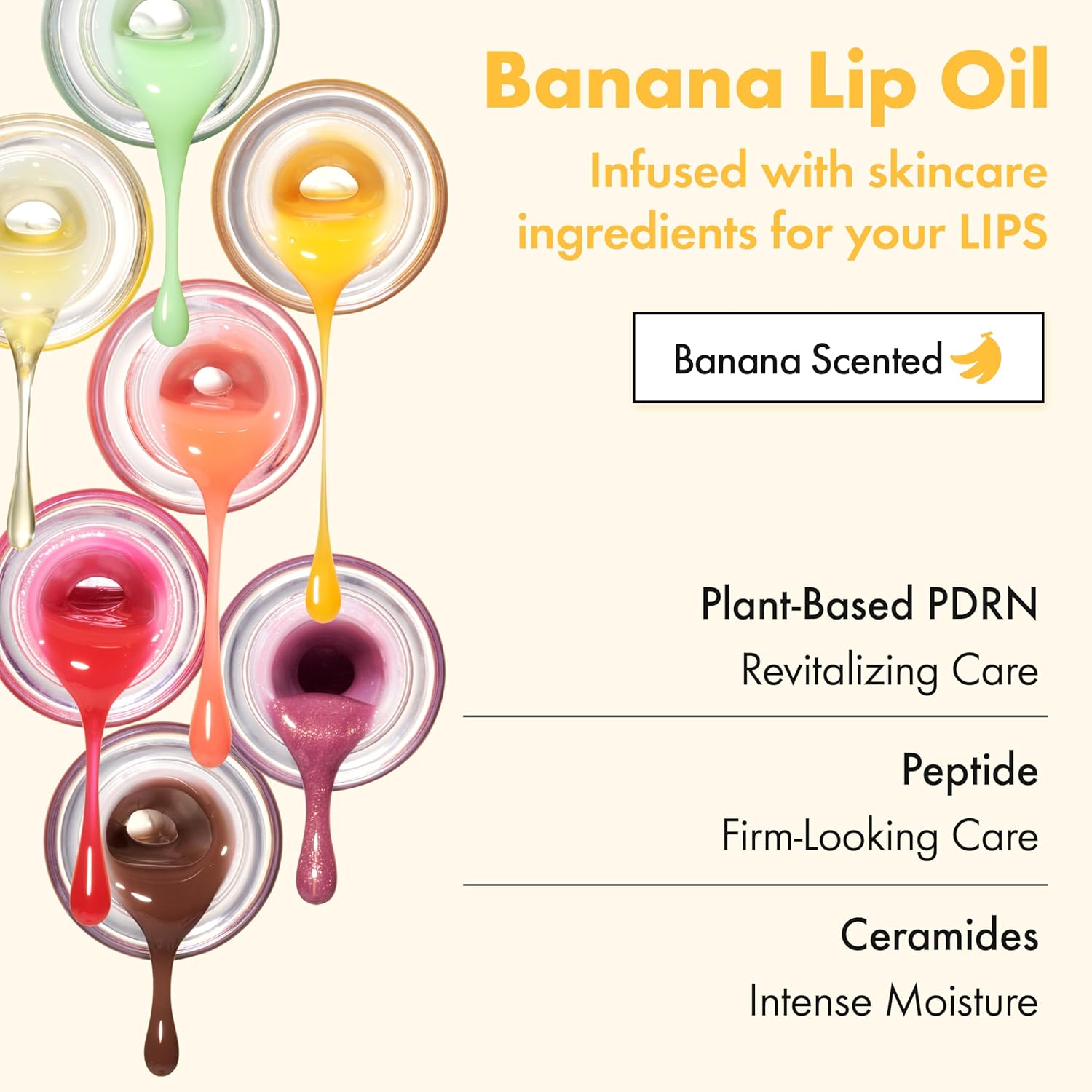 Amuse Banana Lip Oil 4.5ml by Amuse – Lip Gloss