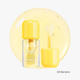 Amuse Banana Lip Oil 4.5ml by Amuse – Lip Gloss photo