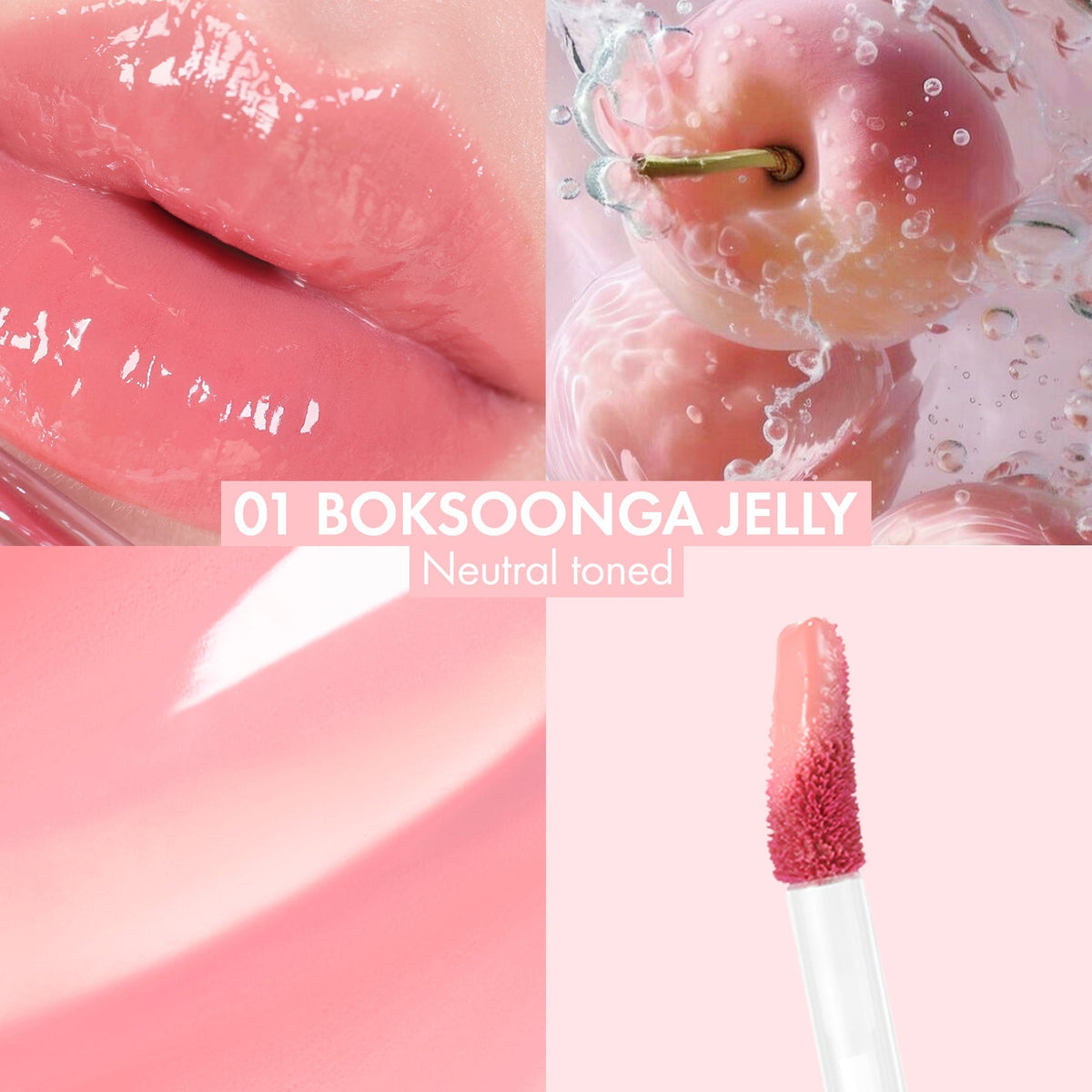 AMUSE Jel-Fit Tint [Monchhichi Limited Edition] by AMUSE – Lip Tint & Stain
