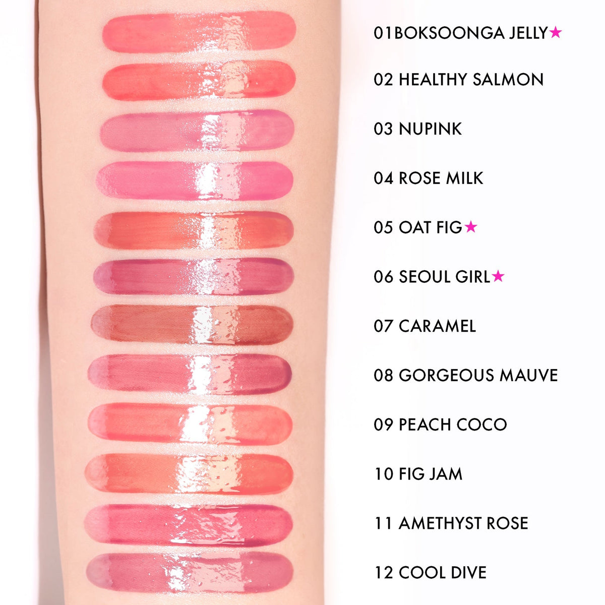 AMUSE Jel-Fit Tint [Monchhichi Limited Edition] by AMUSE – Lip Tint & Stain