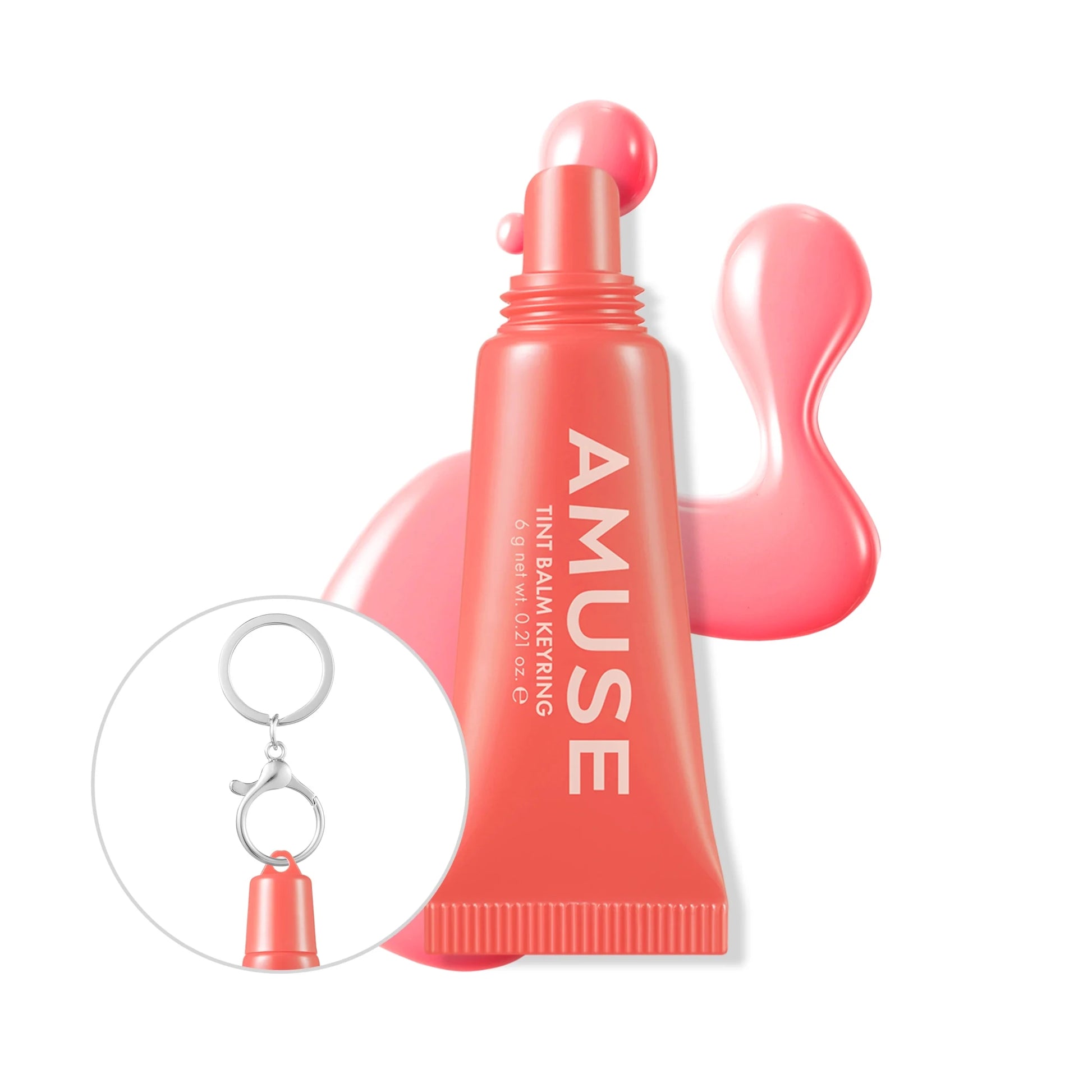 Amuse Tint Balm Keyring 6g (5 Colors) by Amuse – Tinted Lip Balm