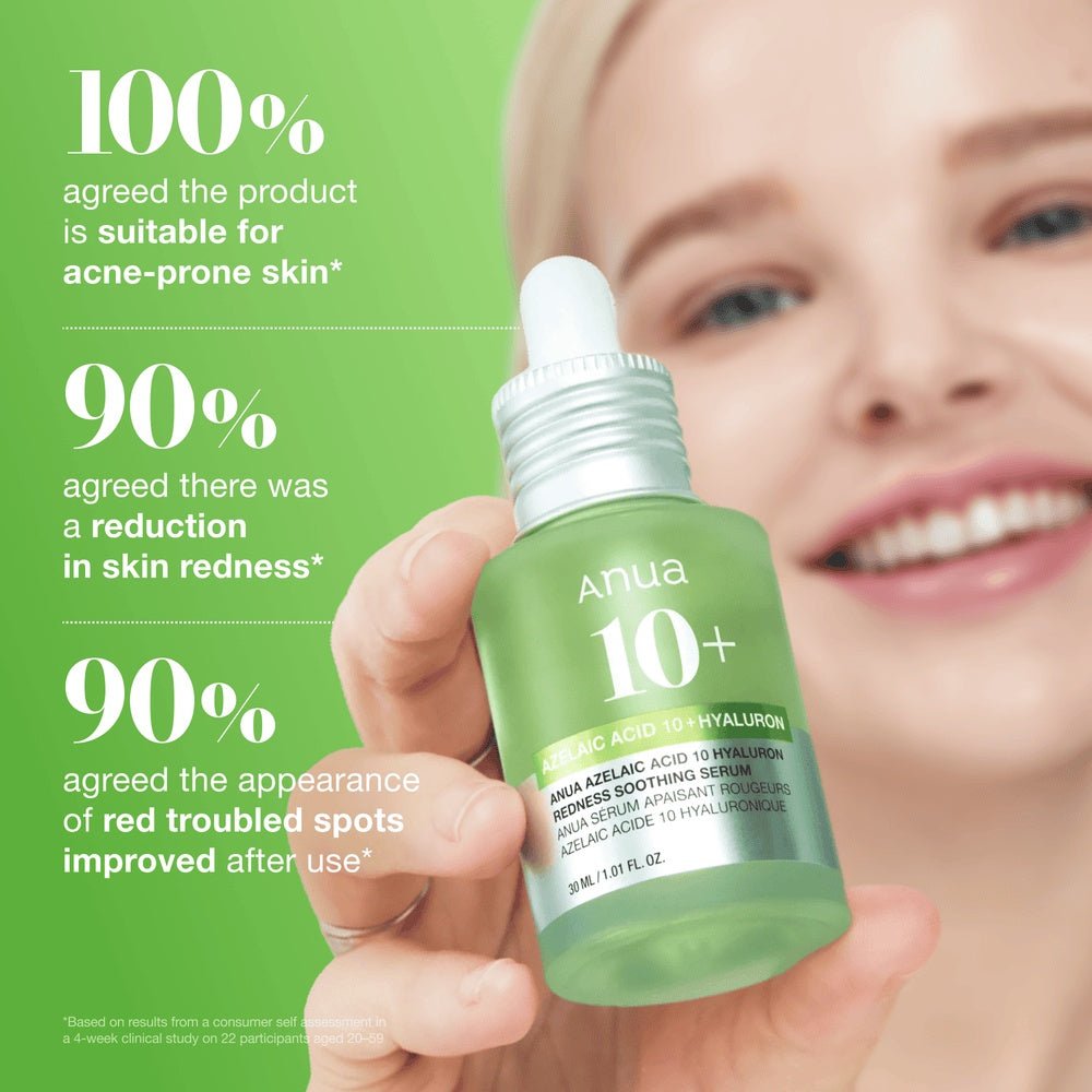 Anua Azelaic Acid 10 Hyaluron Redness Soothing Serum 30ml by Anua – Serum & Ampoule