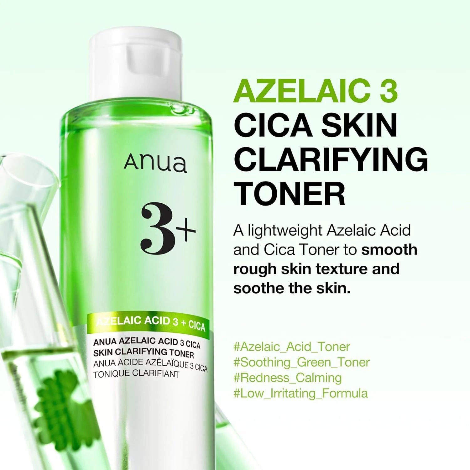 Anua Azelaic Acid 3 Cica Skin Clarifying Toner 250ml by Anua – Toner & Essence