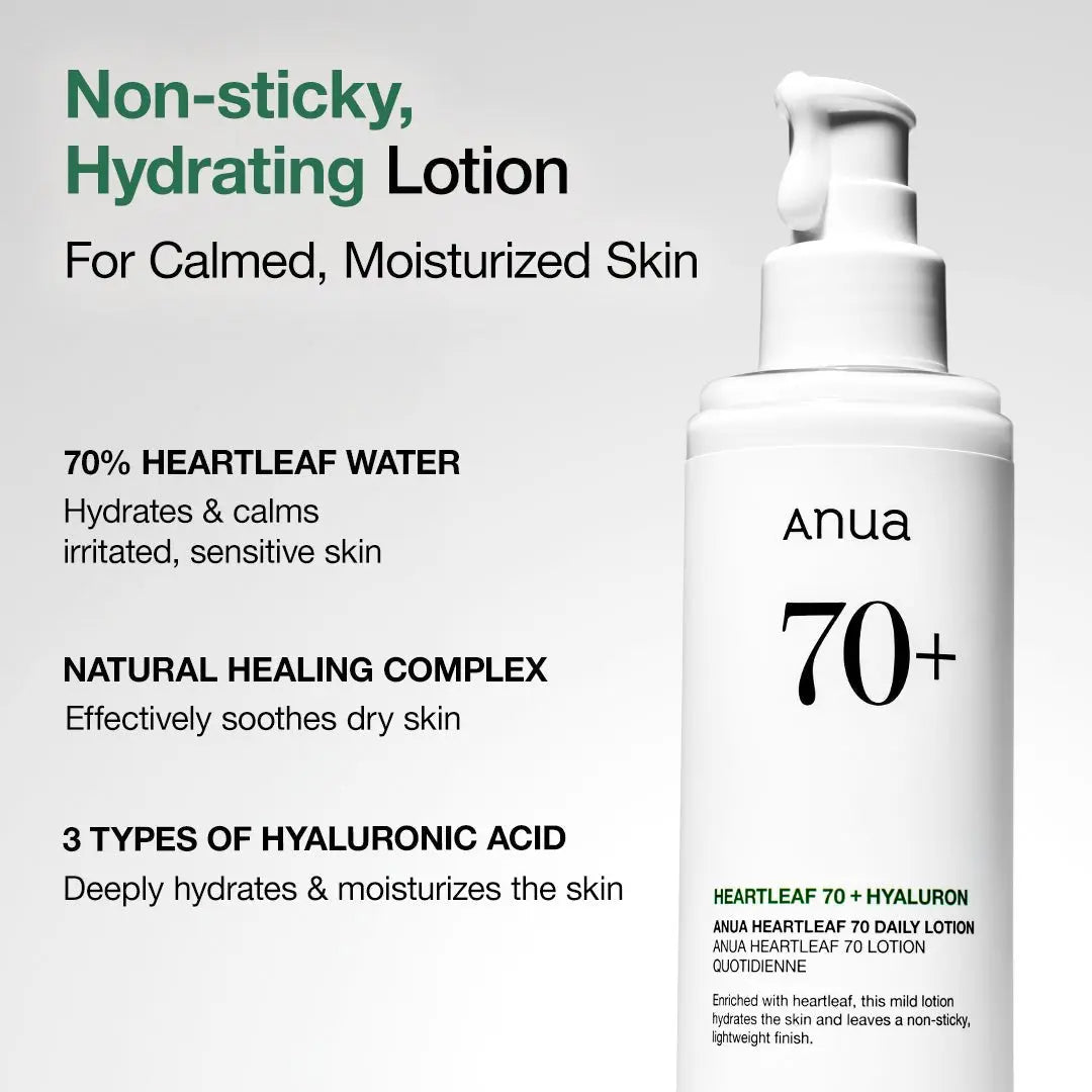 Anua Heartleaf 70% Daily Lotion 200ml by Anua – Lotion & Cream