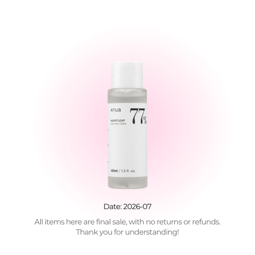 Anua Heartleaf 77% Soothing Toner 40ml (Clearance) by Anua – Toner & Essence