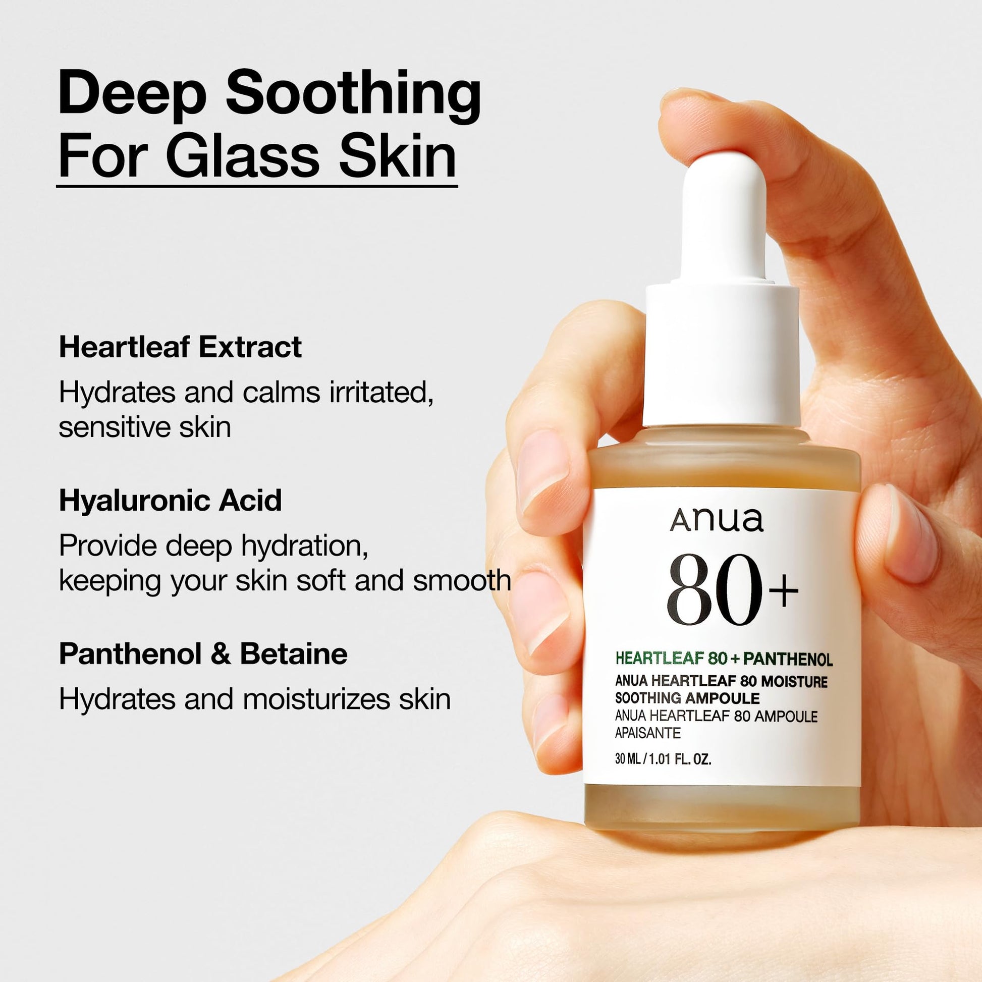 Anua Heartleaf 80% Soothing Ampoule 30ml by Anua – Serum & Ampoule