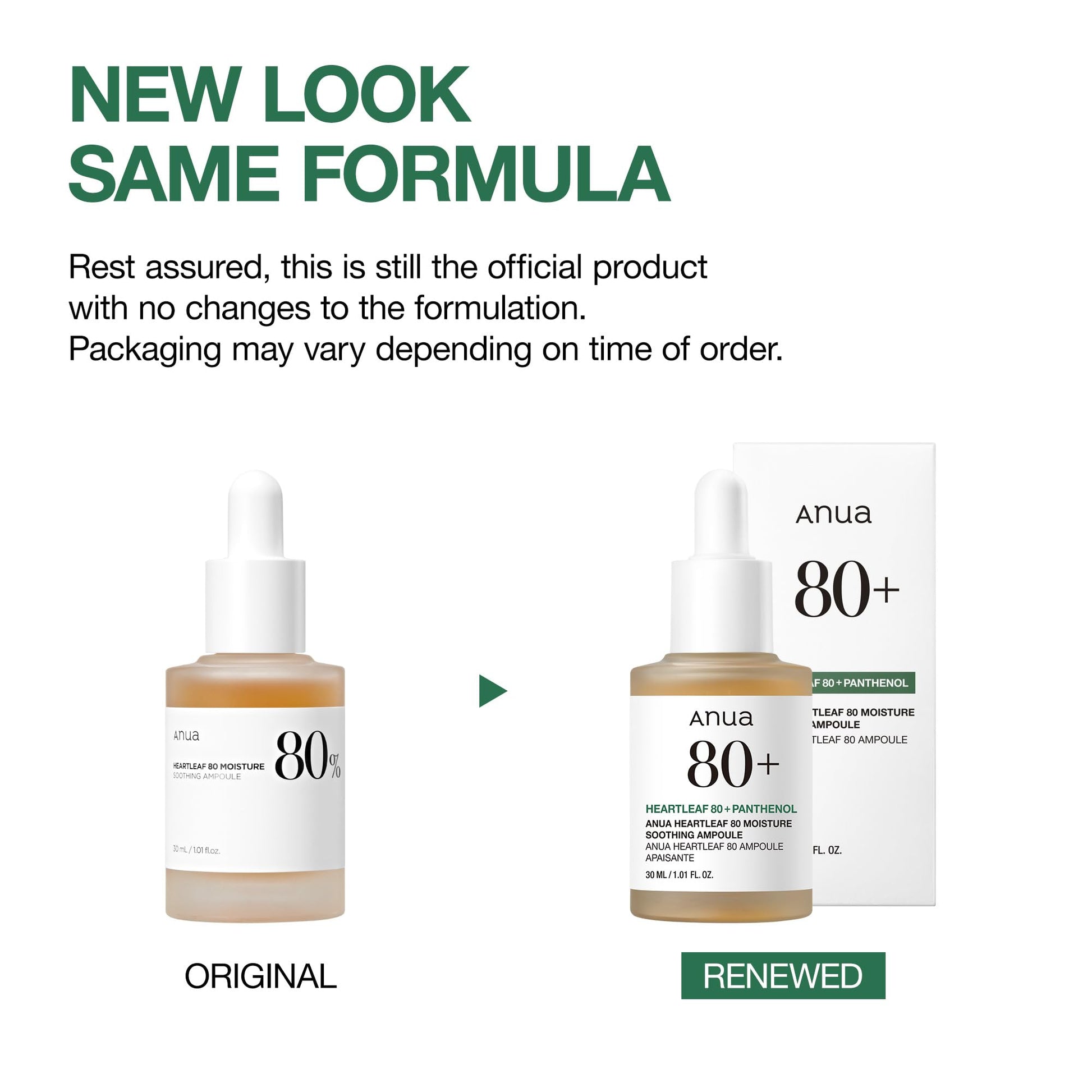 Anua Heartleaf 80% Soothing Ampoule 30ml by Anua – Serum & Ampoule