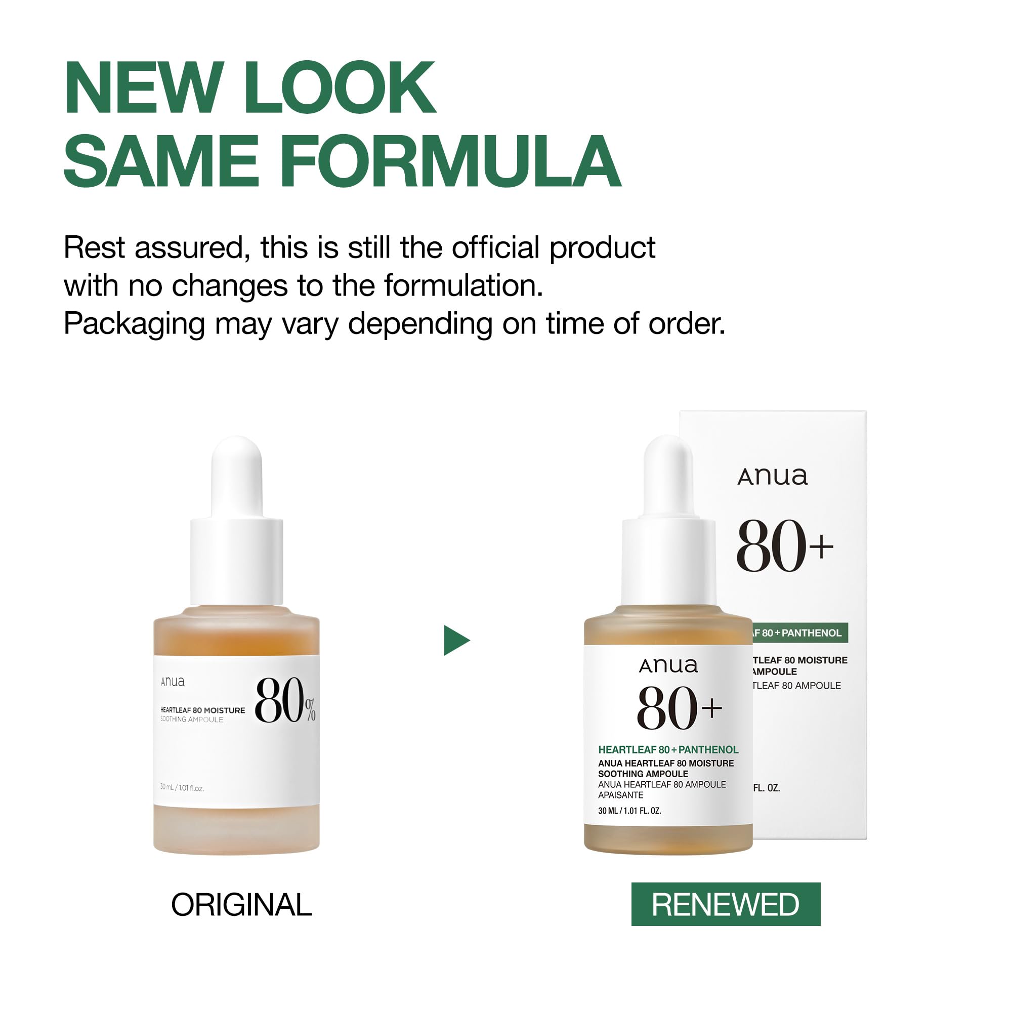 Anua Heartleaf 80% Soothing Ampoule 30ml by Anua – Serum & Ampoule