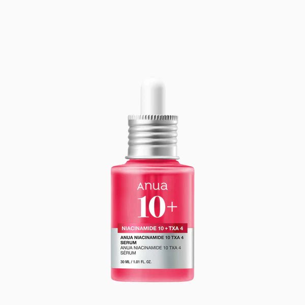 Anua Niacinamide 10% TXA 4% Serum 30ml + Heartleaf Quercetinol Cleansing Foam 150ml by Anua – Bundle