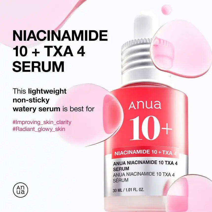 Anua Niacinamide 10% + TXA 4% Serum 30ml by Anua – Serum & Ampoule