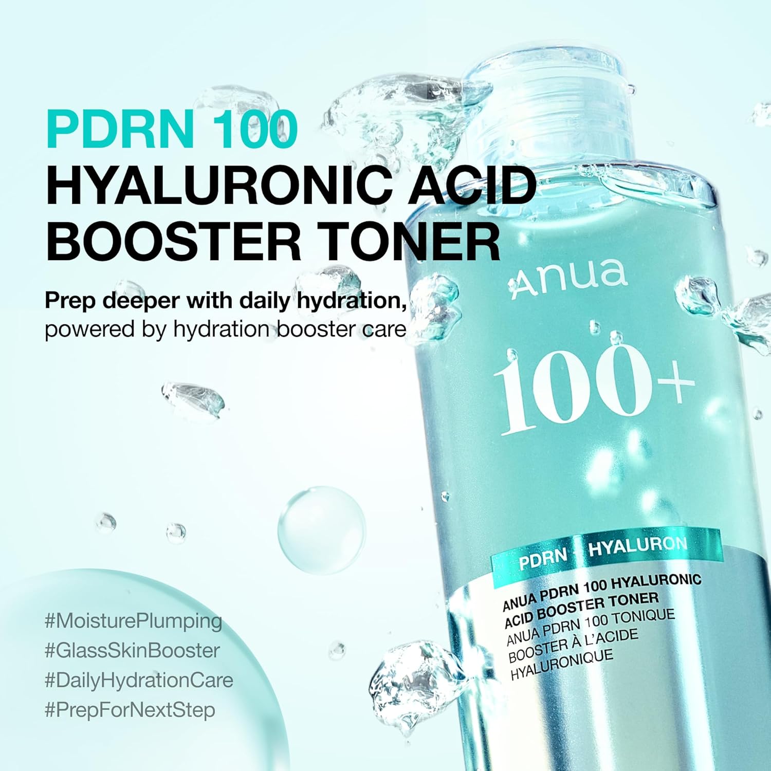 Anua PDRN 100 Hyaluronic Acid Booster Toner 250ml by Anua – Toner & Essence