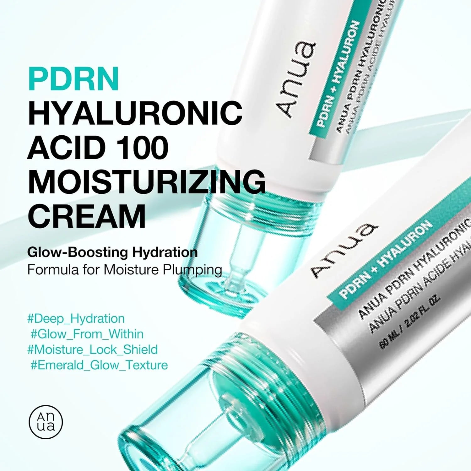 Anua PDRN Hyaluronic Acid 100 Moisturizing Cream 60ml by Anua – Lotion & Cream