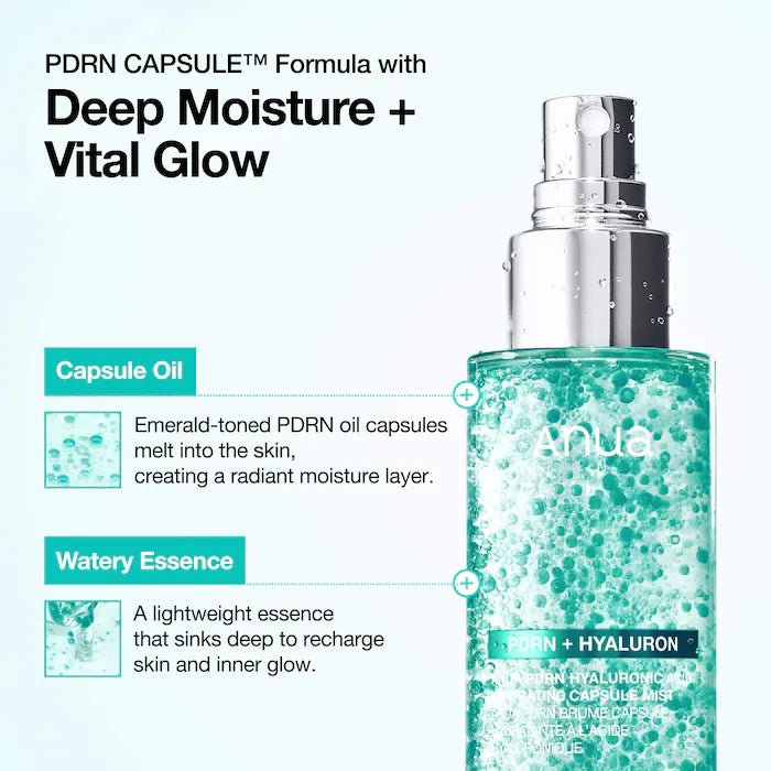 Anua PDRN Hyaluronic Acid Hydrating Capsule Mist 100ml by Anua – Facial Spray