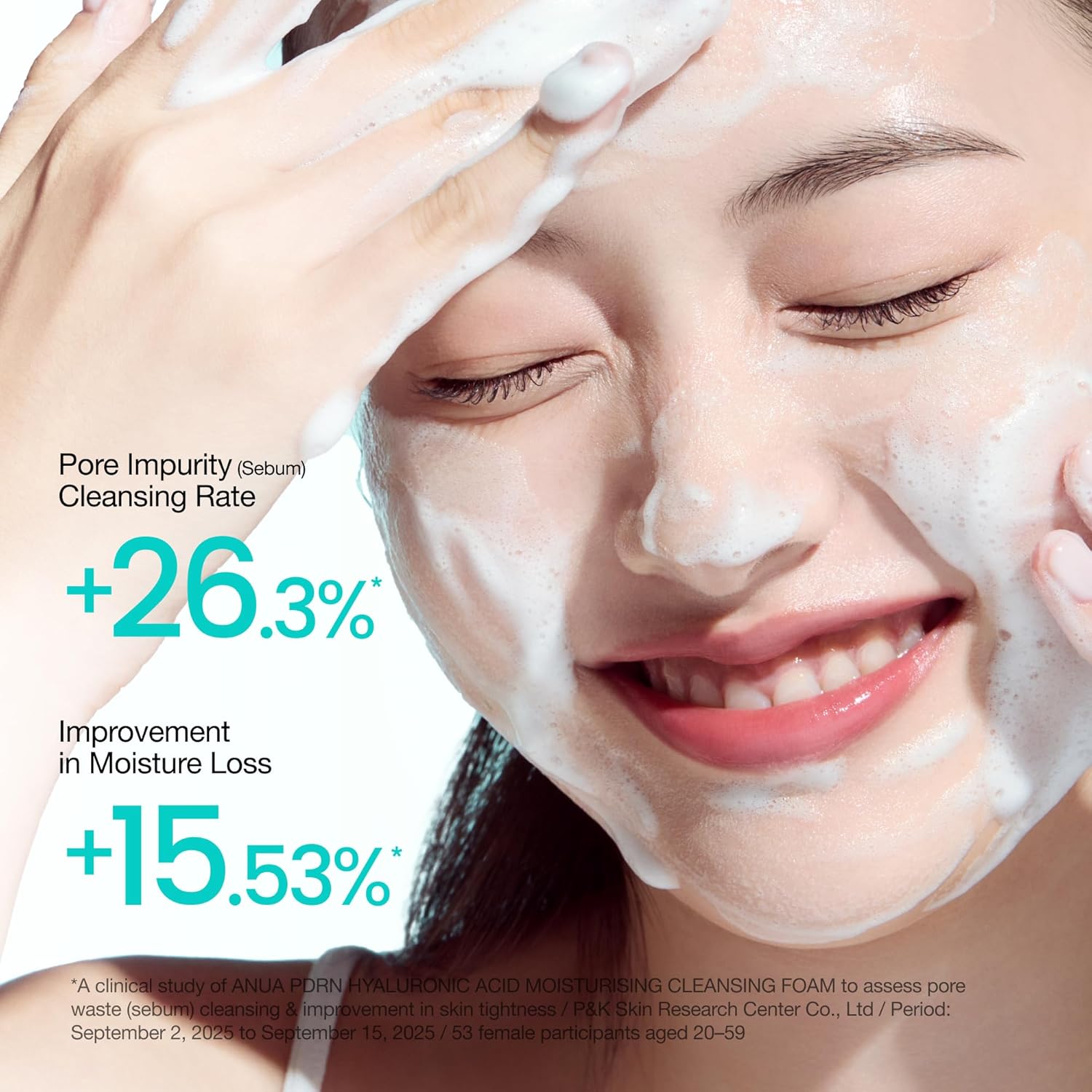ANUA PDRN Hyaluronic Acid Moisturizing Cleansing Foam 150ml by Anua – Facial Cleanser