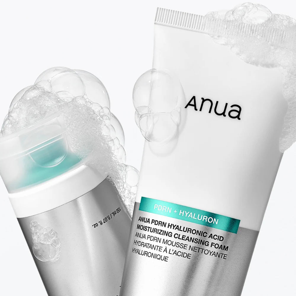 ANUA PDRN Hyaluronic Acid Moisturizing Cleansing Foam 150ml by Anua – Facial Cleanser