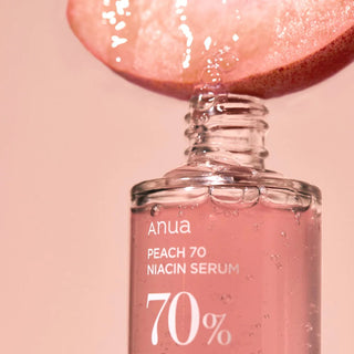 Anua Peach 70% Niacin Serum 30ml (Clearance) - Anua | Kiokii and...