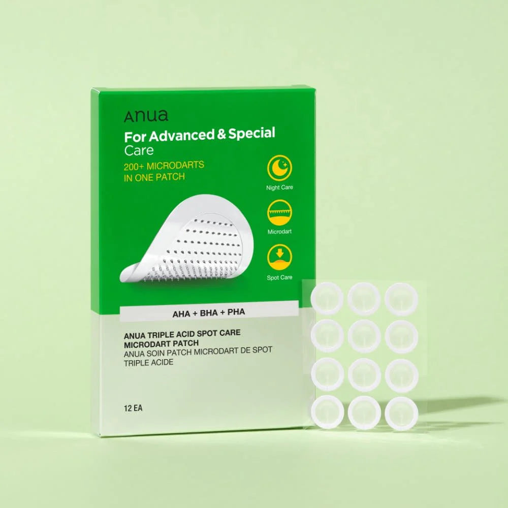 Anua Triple Acid Spot Care Microdart Patch 12pcs