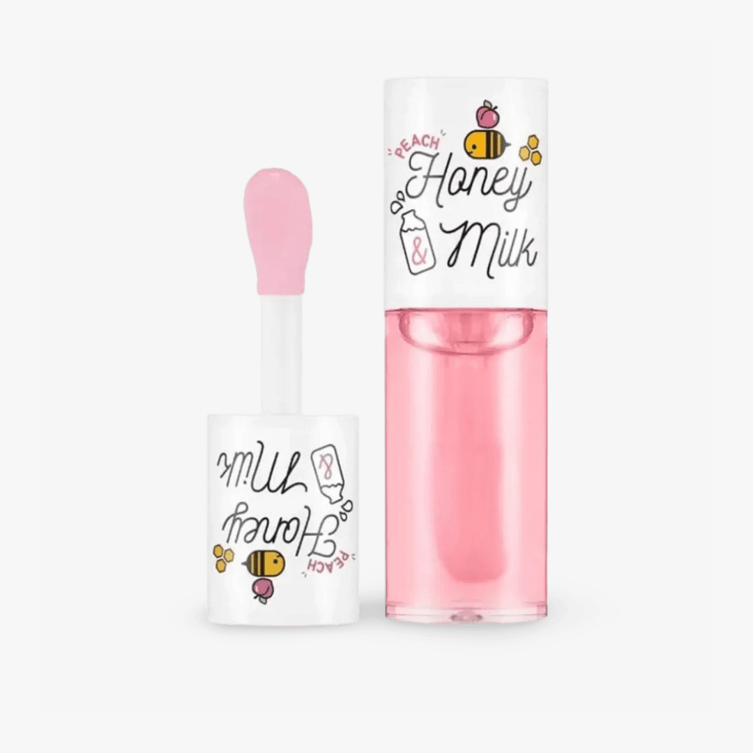 APIEU Honey & Milk Lip Oil Peach 5g by Apieu – Lip Treatment