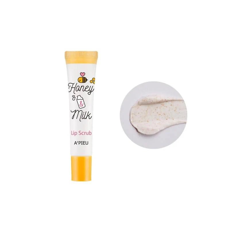 A‘PIEU Honey & Milk Lip Scrub 8ml by Apieu –