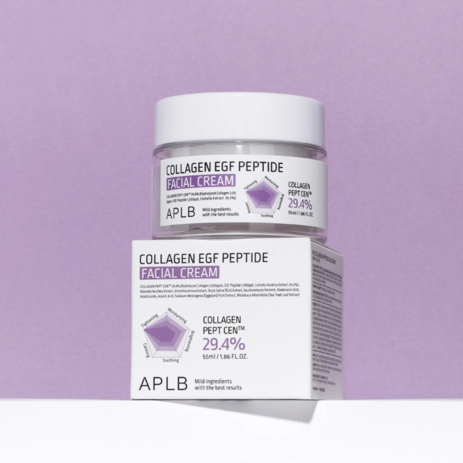 APLB Collagen EGF Peptide Facial Cream 55ml by APLB – Lotion & Cream