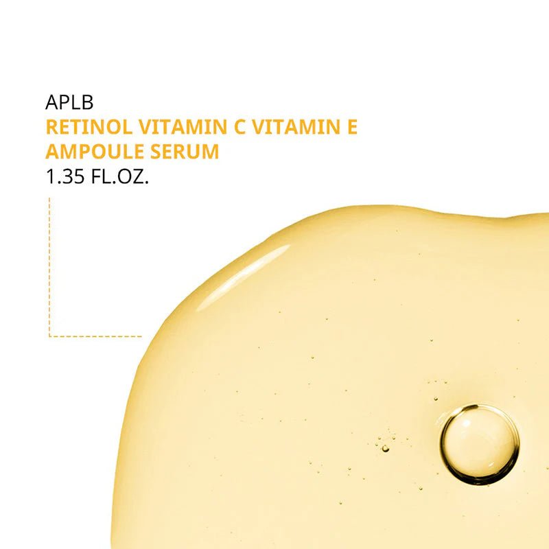 APLB Retinol Vitamin C Vitamin E Ampoule Serum 40ml by APLB – Serum & Ampoule