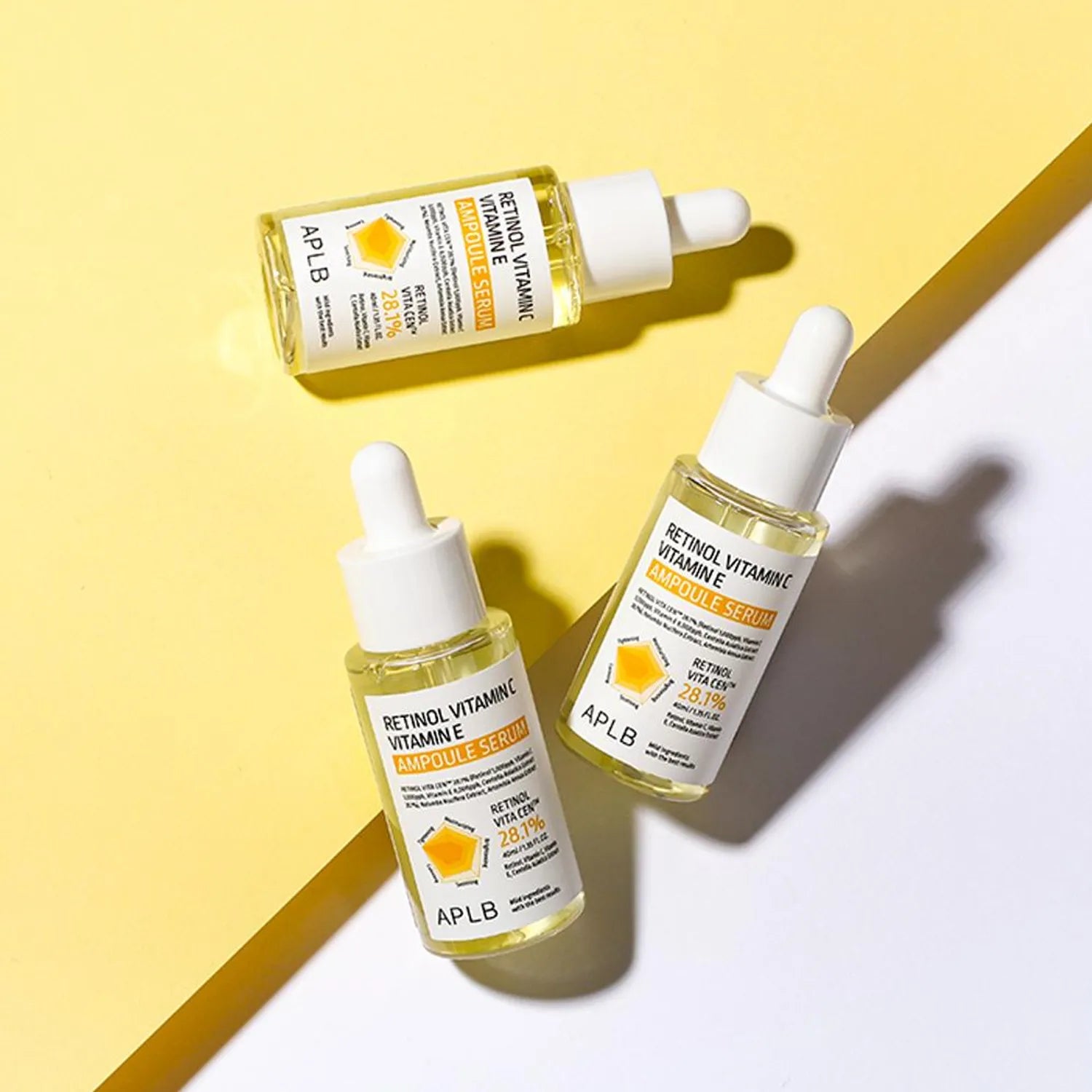 APLB Retinol Vitamin C Vitamin E Ampoule Serum 40ml by APLB – Serum & Ampoule