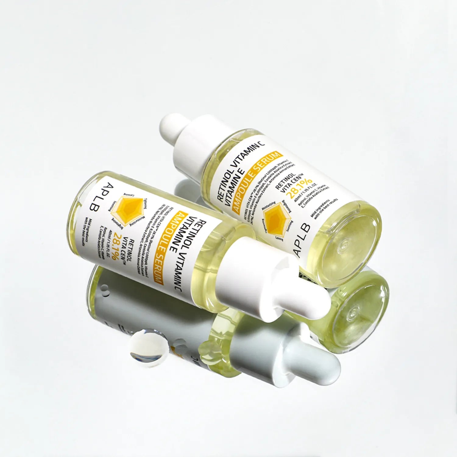 APLB Retinol Vitamin C Vitamin E Ampoule Serum 40ml by APLB – Serum & Ampoule