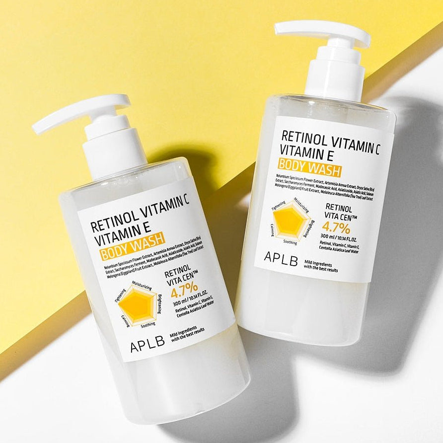APLB Retinol Vitamin C Vitamin E Body Wash 300ml by APLB – Body Wash