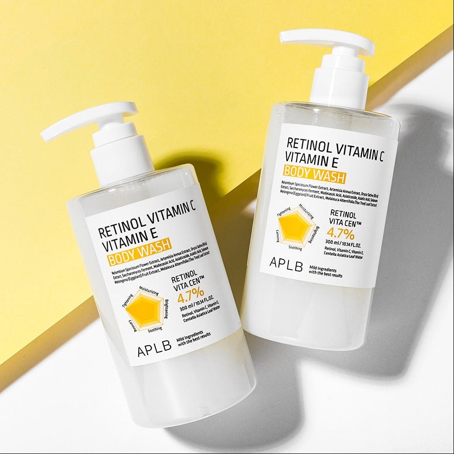 APLB Retinol Vitamin C Vitamin E Body Wash 300ml by APLB – Body Wash