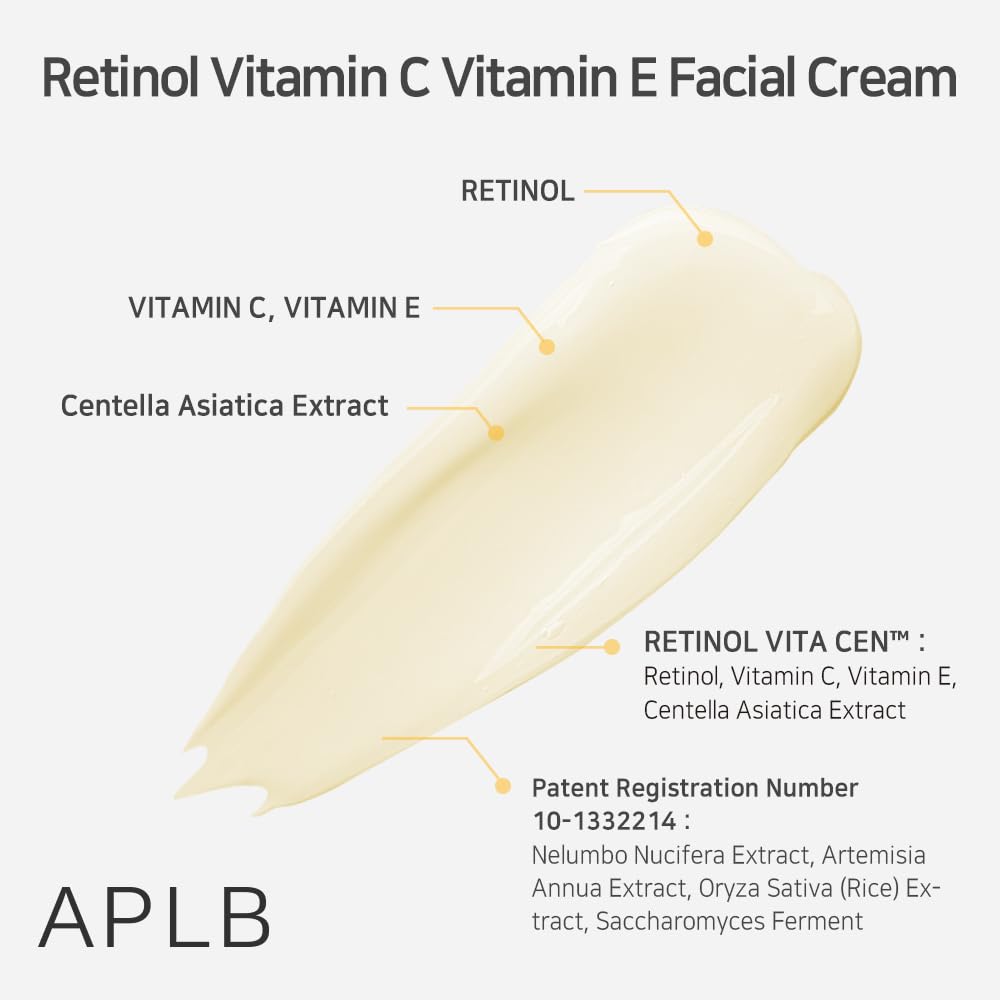 APLB Retinol Vitamin C Vitamin E Facial Cream 55ml by APLB – Lotion & Cream