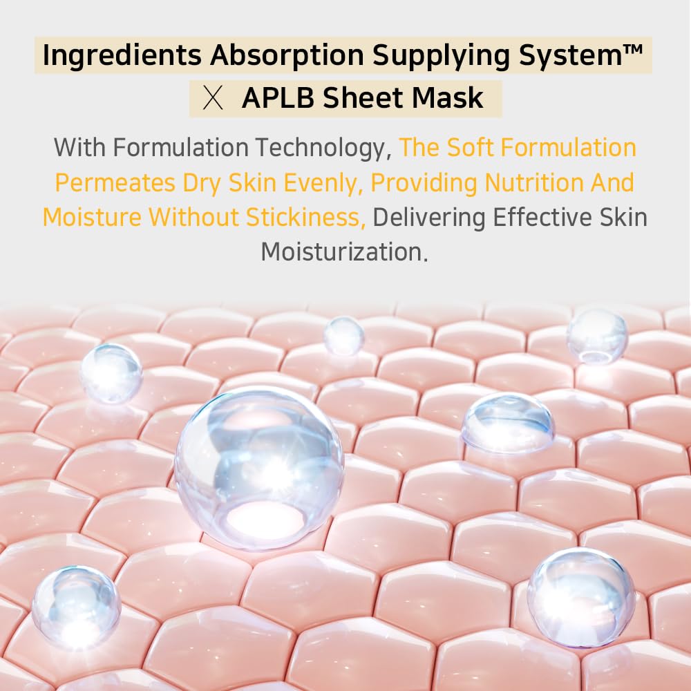 APLB Retinol Vitamin C Vitamin E Sheet Mask Set 10 Sheets by APLB – Sheet Mask