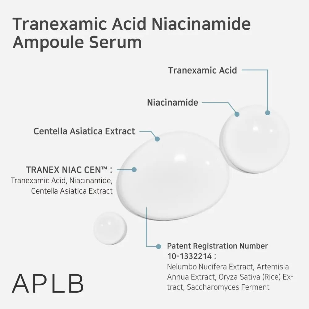 APLB Tranexamic Acid Niacinamide Ampoule Serum 40ml by APLB – Serum & Ampoule