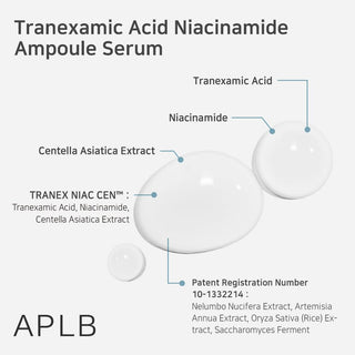APLB Tranexamic Acid Niacinamide Ampoule Serum 40ml by APLB – Serum & Ampoule photo
