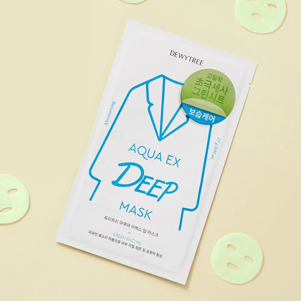 Dewytree Aqua EX Deep Mask (10pcs) by Dewytree – Sheet Mask