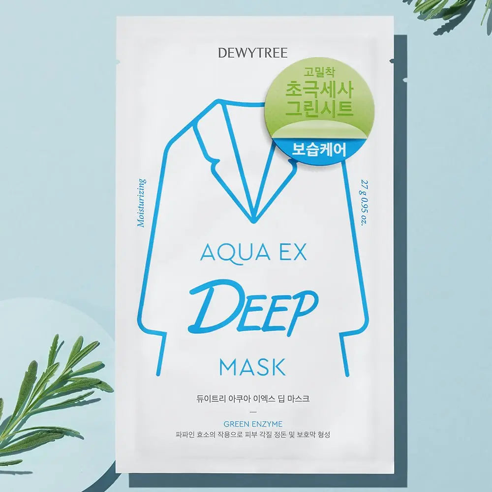 Dewytree Aqua EX Deep Mask (10pcs) by Dewytree – Sheet Mask