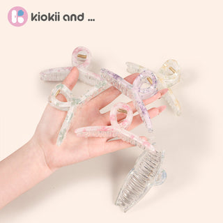 Arch 14 Marbled Flora Claw Clip 1pc by Arch14 – Hair Accessories photo