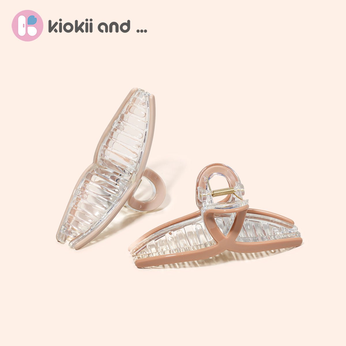 Arch14 Crystal Loop Hair Claw Acrylic Claw Clip 1pc by Arch14 – Hair Accessories