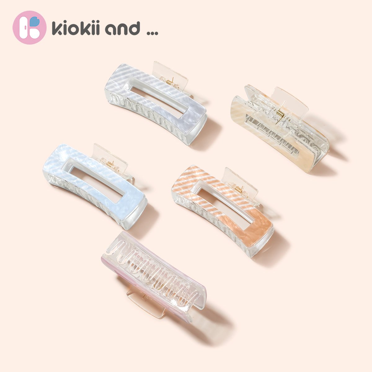 Arch14 Dreamy Waves Large Claw Clip 1pc by Arch14 – Hair Accessories