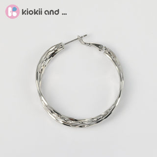 Arch14 Effortless Charm Sculpted 18K Gold - Plated Hoop Earrings by Arch14 – Earrings photo