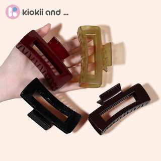 Arch14 Everyday Rectangle Acrylic Hair Claw 1pc by Arch14 – Hair Accessories photo