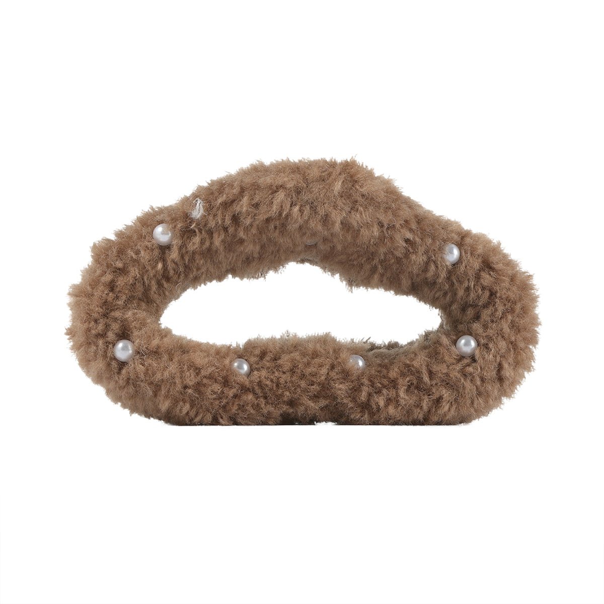 Arch14 Fluffy Oval Claw Clips 1pc by Arch14 – Hair Accessories