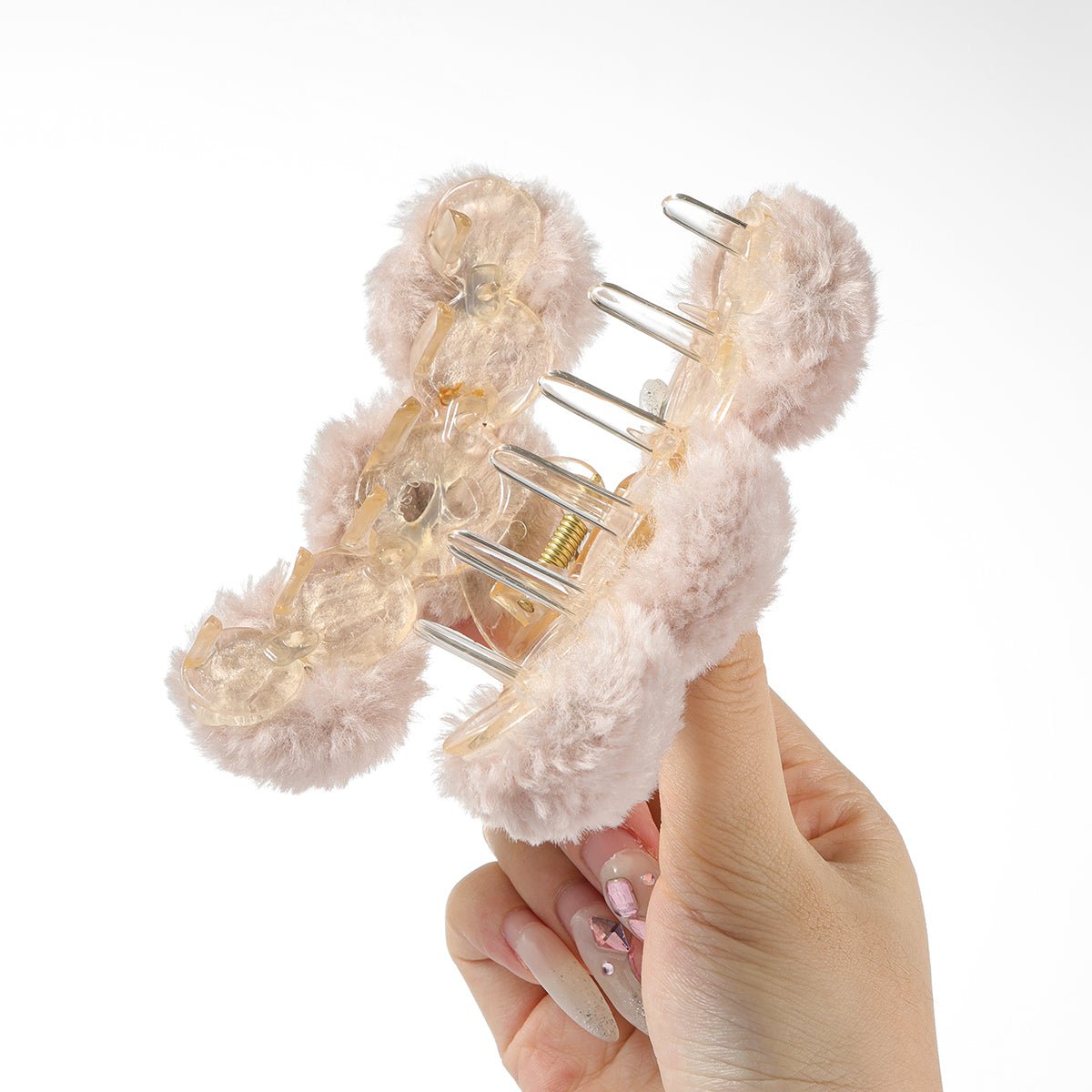 Arch14 Fluffy Pom - Pom Claw Clips 1pc by Arch14 – Hair Accessories