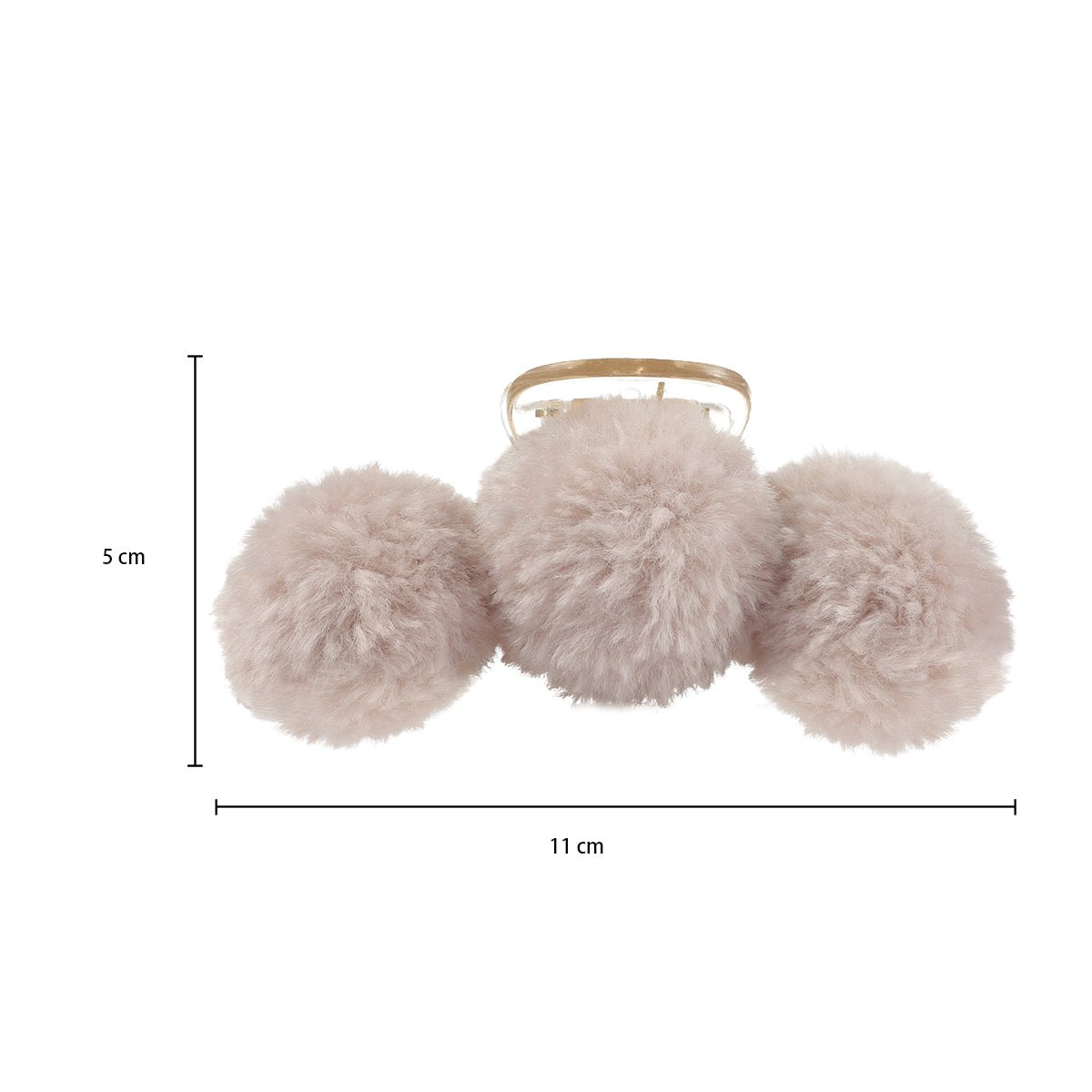 Arch14 Fluffy Pom - Pom Claw Clips 1pc by Arch14 – Hair Accessories