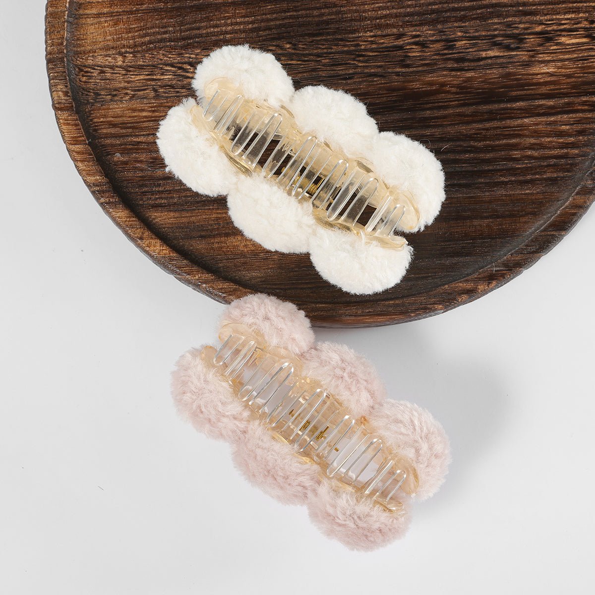 Arch14 Fluffy Pom - Pom Claw Clips 1pc by Arch14 – Hair Accessories