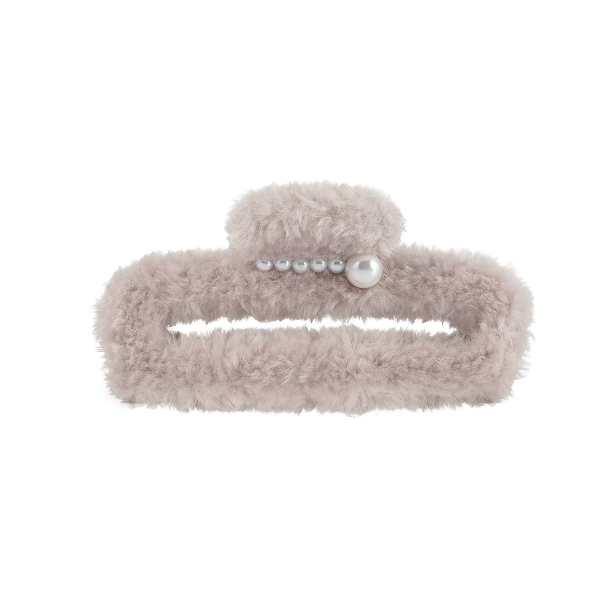 Arch14 Fuzzy Rectangle Claw Clips 1pc by Arch14 – Hair Accessories