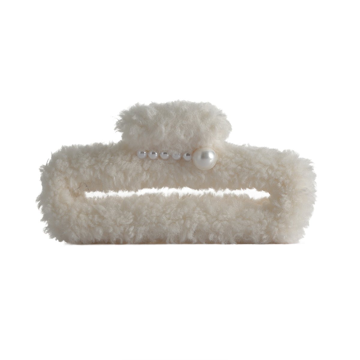 Arch14 Fuzzy Rectangle Claw Clips 1pc by Arch14 – Hair Accessories